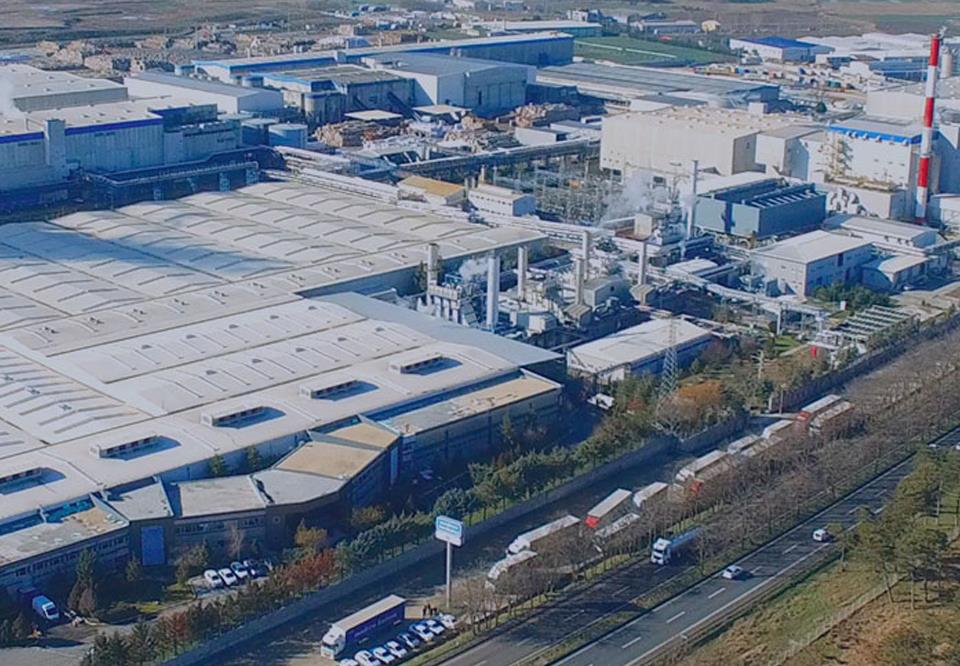 Modern Karton Fabrikasi Yangin Tesisati Isleri